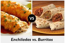 What Is The Difference Between An Enchilada And Burrito