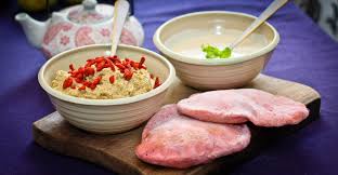 Pinkes Pitabrot Mit Zweierlei Dips Goji Topping Eat This Foodblog Vegane Rezepte Stories Pita Brot Eat This Rezepte
