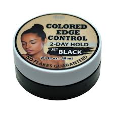 Black cherry color charm gel permanent hair color. Jet Black Colored Edge Control Hair Gel Walmart Com Walmart Com