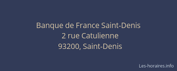All branches la banque de france in saint denis cedex: Banque De France Saint Denis Les Horaires