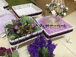 Majlis pertunangan dah nak berlangsung dah ni. Dekorasi Dulang Hantaran Tema Purple Blog Sihatimerahjambu