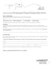 Act now & save money with paychex payroll! 26 Printable Payroll Deduction Form Templates Fillable Samples In Pdf Word To Download Pdffiller