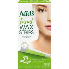 Advantages of waxing facial hair: Nads Natural Facial Wax Strips Ulta Beauty