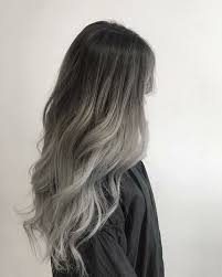 Black And Ash Gray Ombre Hair 638 Likes 30 Comments Fanola Professional Usa Fanola On Instagram Silver Grey Ombre Dearmiju Grey Ombre Hair Hair Styles Ombre Hair