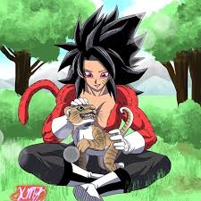Dragon ball embarks on a brand new adventure this time; Caulifla Super Saiyajin Fase 4 Anime Dragon Ball Super Dragon Ball Image Dragon Ball Art