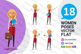 Freesvg.org offers free vector images in svg format with creative commons 0 license (public domain). Blonde Woman Business Character Set Graphic By Niko Dzhi Creative Fabrica In 2020 Business Women Facebook Ads Design Blonde Women