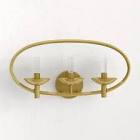 Bynoe 3-Light Satin Brass Vanity Light Mercury Row