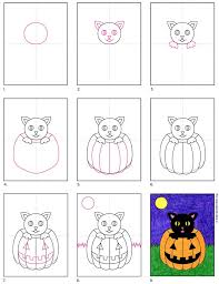 How to draw von scott robertson bei thalia entdecken How To Draw A Halloween Cat Art Projects For Kids