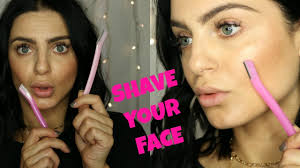 Discover nine essential tips on how to shave your arms for better results. How To Shave Your Face At Home Hair Removal For Women Diy Youtube