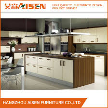 China Vinyl Wrapped Mdf And Melamine Carcass Kitchen Cabinet China Pvc Kitchen Cabinet Wooden Kitchen Cabinet