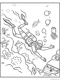Search through 623,989 free printable colorings at getcolorings. Scuba Diving Coloring Pages For Kids Scuba Diving 1 Printable 2021 531 Coloring4free Coloring4free Com