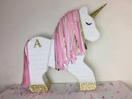 Unicorn Pinata Bright Rainbow Personalization Shipping Are Free Pinata De Unicornio Ideas De Fiesta Unicornio Pinata De Caballo