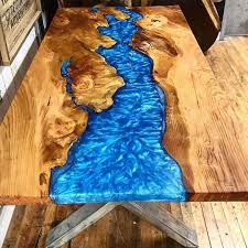 Treasure Table Beautifull Artistic Table Made With Wood Resin And Leds Youtube Salvabrani Salvabrani Wood Resin Table Resin Furniture Epoxy Wood Table