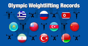 Every Current Olympic Weightlifting World Record Infographic
