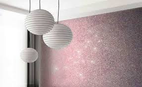 28 parete grigia con brillantini inidpfohor. Come Rinnovare Casa Con La Pittura Glitterata Per Pareti