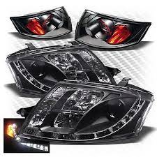 For 99 06 Audi Tt Drl Led Projector Headlights Tail Head Lights Replacement Set Audi Tt Projector Headlights Led Projector