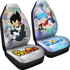 His Bulma Her Vegeta Dragon Ball Z Car Seat Covers Dragon Ball Dragon Ball Z Dragon Ball Super Art