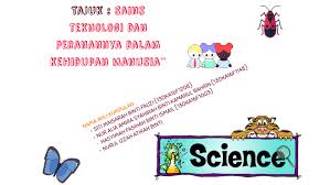 Sains maju, teknologipun ikut maju. Tajuk Sains Teknologi Dan Peranannya Dalam Kehidupan Manus By Alia Amira