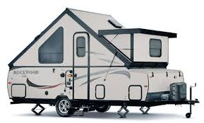 Lush interiors, durable fabrics, and great floorplans. Rockwood A214hw Camper A Frame Travel Trailers