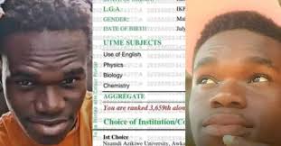 To those abusing this guy just add this to it This year I met someone who  scored 304 during the 2021 jamb (the mass failure time) With more than 80%  in post