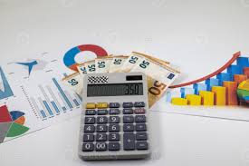 1 euro to malaysian ringgit stats. 50 Euro Banknotes With Statistics And Calculator 2678579 Stock Photo At Vecteezy