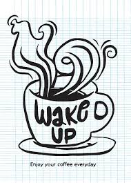 Maybe you would like to learn more about one of these? Wake Up Coffee Cup With Springing Cartoon Rooster Good Morning Clipart Image