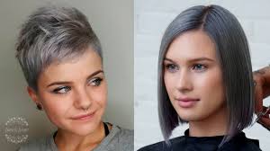 It brings a shine and smoothness to the hair. 12 Best Short Grey Hairstyles In 2021 Relystyle