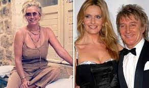 Penny lancaster melts hearts with throwback wedding photo. Rod Stewart S Wife Penny Lancaster Sparks Frenzy As She Flaunts Revealing Braless Look Celebrity News Showbiz Tv Express Co Uk