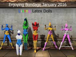 Enjoying bondage January 2016: Night of the Living Latex Dolls | Diomita  Maurers Blog