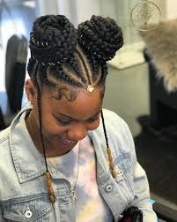 Image May Contain One Or More People And Closeup Braided Hairstyles For Black Women Cornrows Girls Hairstyles Braids