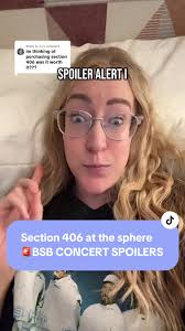 Exploring Section 406 at The Sphere for Backstreet Boys