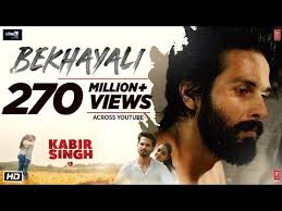Exclusive Hindi Song Bekhayali Lyrics From Movie Kabir Singh It S A Remake Of Telugu Film Arjun Redd In 2020 Hindi Movie Song Song Lyrics Wallpaper Bollywood Songs