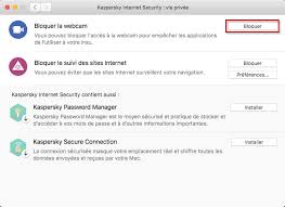 Comment Bloquer L Acces A La Webcam A L Aide De Kaspersky Internet Security 19 For Mac