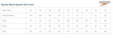 36 Abundant Speedo Endurance Size Chart