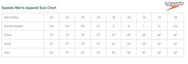 36 Abundant Speedo Endurance Size Chart