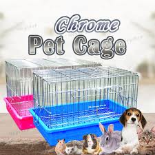 Products & supplies for pets. Chrome Pet Cage Syrian Hamster Rabbit Hedgehog Guinea Pig Bird Small Animal Sangkar Arnab Kuching Shopee Malaysia