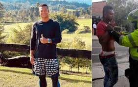 #atención el jugador de millonarios fredy guarín fue conducido por la policía en medellín, tras haber protagonizado un episodio de violencia intrafamiliar en la casa de sus padres. Wqbyh3pe Qoh2m