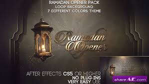 Ramadan kareem | after effects template. Ramadan Free After Effects Templates After Effects Intro Template Shareae