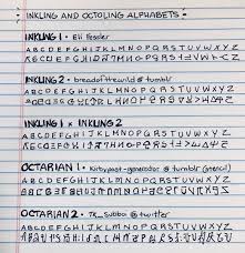 This name generator will give you 10 random names for military ranks, both fictional and real. Marina K Auf Twitter I Love The Idea Of Fictional Alphabets So I Did A Bit Of Practice With Inkling And Octarian I Also Wrote In My Ocs Handwriting Just To