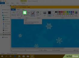 Image Background In Ms Paint