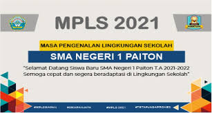 Adapun kegiatan mpls hari pertama hari, tanggal : Panduan Dan Jadwal Mpls Peserta Didik Baru Smapan T A 2021 2022 Sma Negeri 1 Paiton