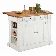 home styles white wood base with wood