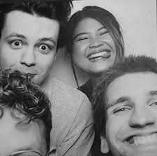 throwback to the Faith Academy library and my long hair