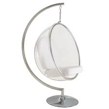 Scoop Hanging Chair With Stand Bubble Chair Hanging Chair Modern Hanging Chairs