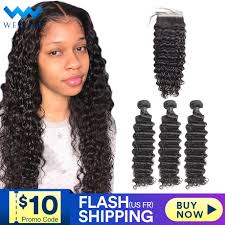 100% human hair water wave bundles , most fashion wet and wavy hairstyle. Wet And Wavy Hair With Closure Off 68 Medpharmres Com