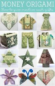 How To Fold Money Origami Or Dollar Bill Origami Dollar Bill Origami Origami Gifts Creative Money Gifts