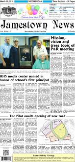 The estimated population for the selected cbsa in 2003. Jamestown News 3 16 16 By Jamestown News Issuu