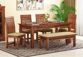 A beautiful home deserves a beautiful dining table where family and friends can get together. 6 Seater Dining Table Set Buy Dining Table Set 6 Seater Upto 70 Off