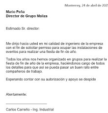 Esto normalmente te da mucho miedo pero mi consejo es que lo intentes porque es igual de difícil que una carta normal. Carta Formal Para Un Director Ejemplo Y Como Hacerla