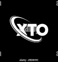 XTO logo. XTO letter. XTO letter logo design. Initials XTO logo linked ...